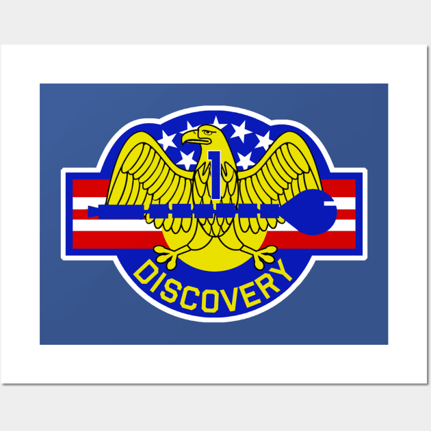 2001 Discovery Crew Wall Art by PopCultureShirts